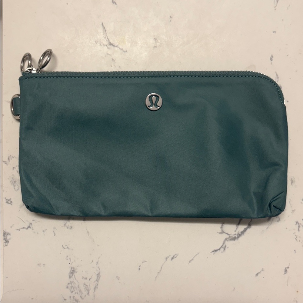 lululemon athletica Sage Green Wristlet